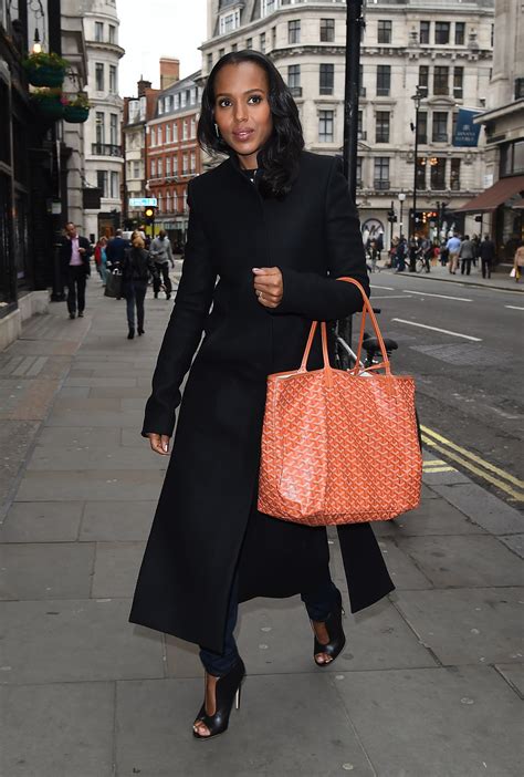 celebs with goyard bags